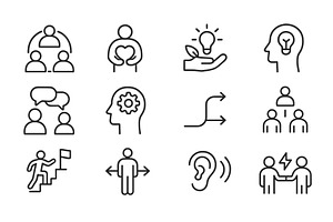 Vector illustration of diverse, a Person Illustration by ZinetroN