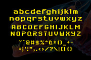 Opticode - LED Display Font, a Symbol Font by HipFonts (Thumbnail 5 of 9)