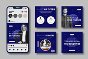 Modern Finance Social Media Post, a Social Media Template by MightyDesign (Thumbnail 2 of 8)