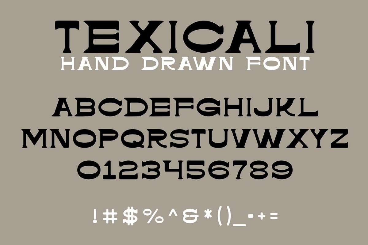 Texas Font Bundle, a Font by nickqtx (Photo 5 of 9)
