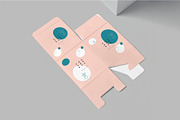 Unfolded Square Box Mockups, a Packaging Mockup by megostudi0 (Thumbnail 4 of 6)