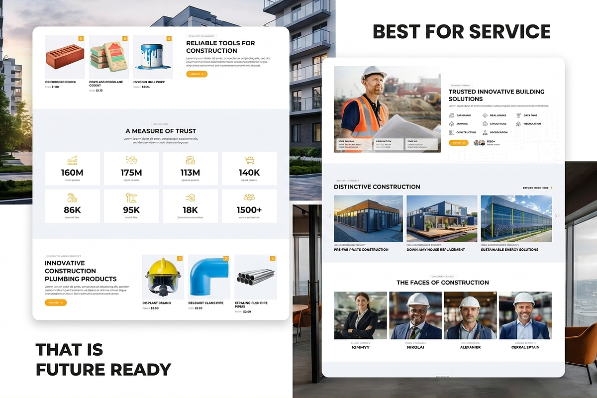 Kothu - Construction Wordpress Theme, a WordPress Template by ThemesRain (Photo 2 of 3)