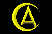 Letter A logo design template, a Branding & Logo Template by Sumberpangan (Thumbnail 2 of 3)