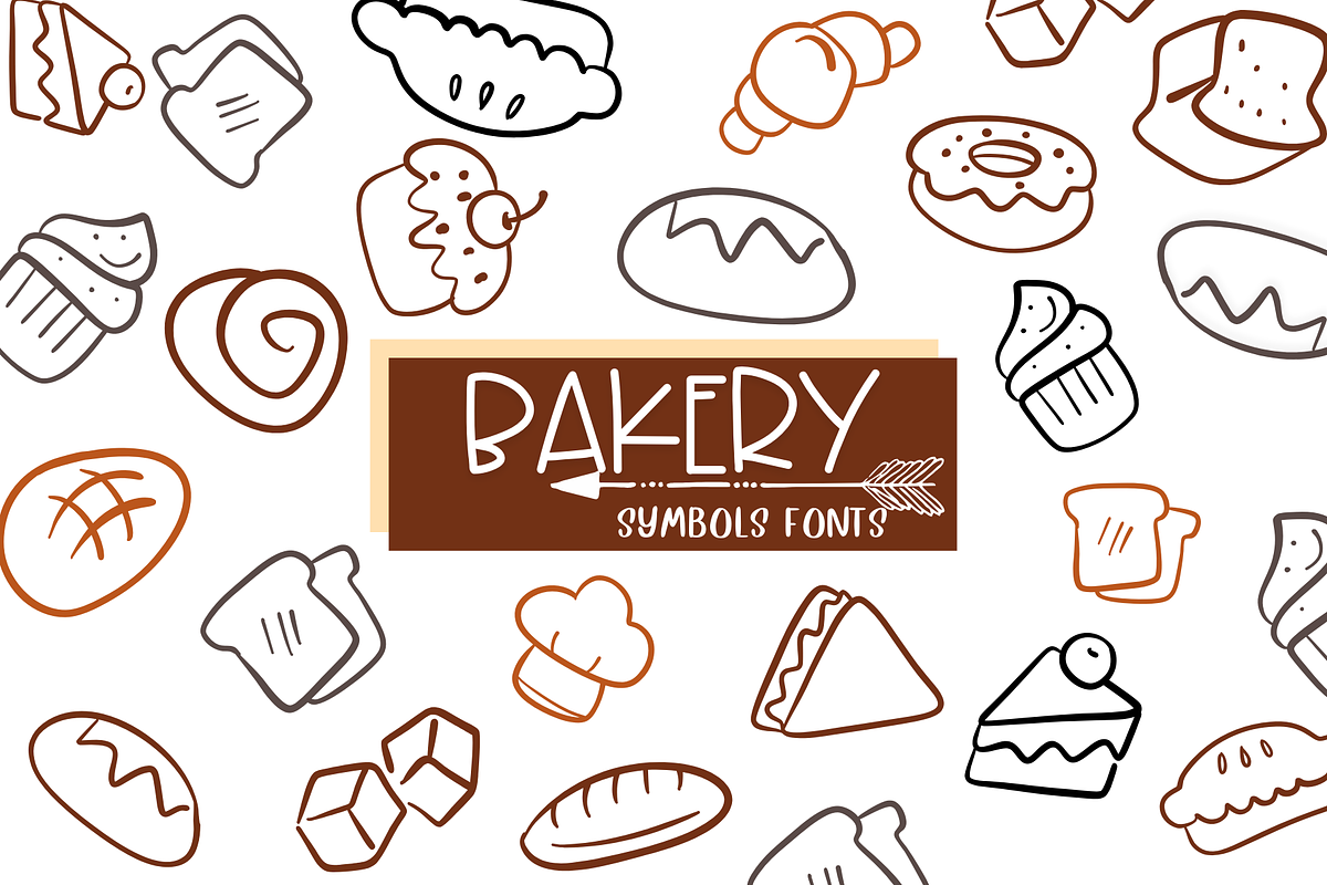 Bakery | Symbols Fonts