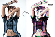 RGB Portrait Fracture FX Ps Action, an Action Add-On by Studio Retouch (Thumbnail 8 of 10)