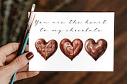 Chocolate Watercolor Clipart, a Food Illustration by Anna Design Studio (Thumbnail 6 of 7)