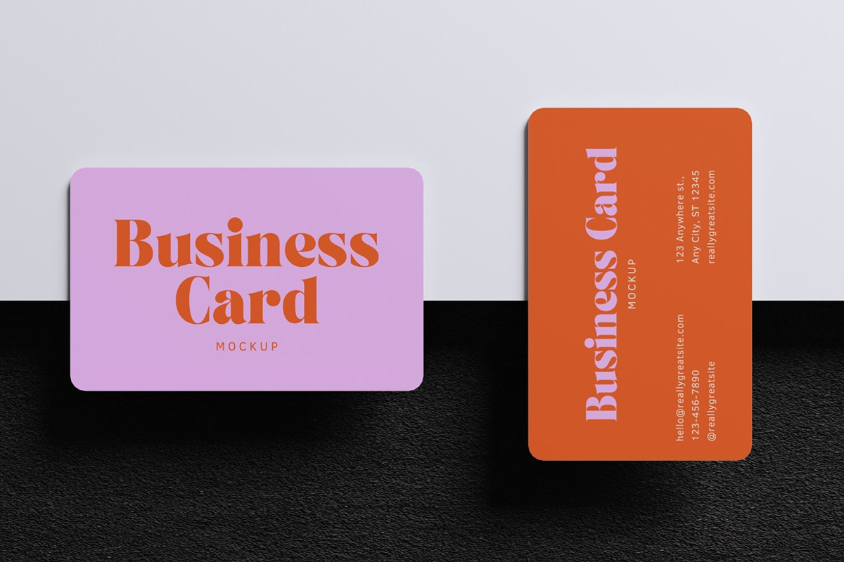 Business Card Mockup, an Advertising Mockup by HanaSaka_Studio (Photo 4 of 5)