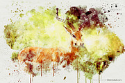 Watercolor Photoshop Mock-ups, an Action Add-On by SlideSalad (Thumbnail 20 of 36)