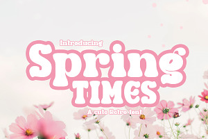 Spring Times, a Blackletter Font by Bramcreative