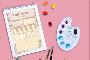 Goal Planner Printable Planifier