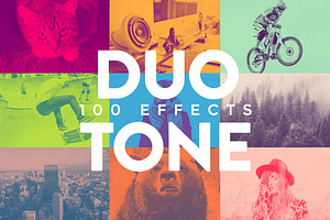 Duotone Effects Photoshop Action