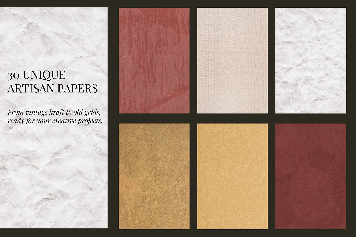 Paper Textures Collection, a Texture Graphic by Le.nart (Photo 3 of 12)