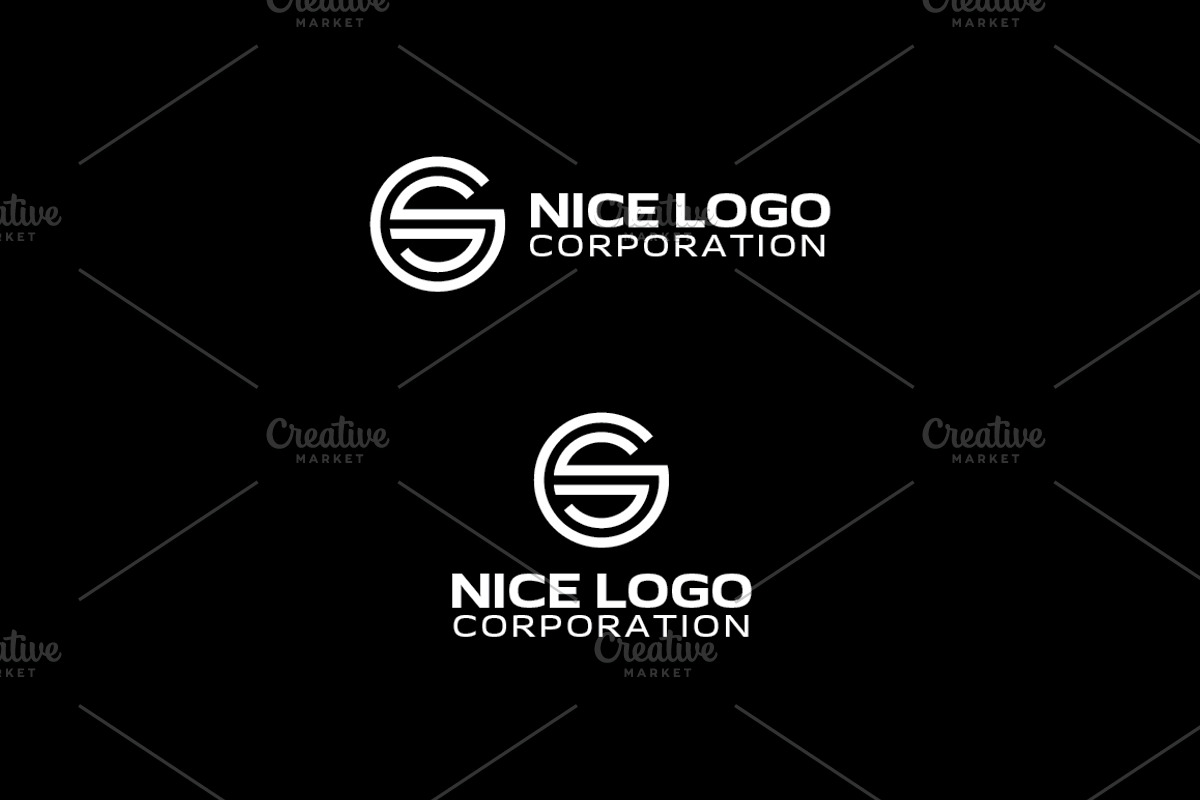 gs logo, a Branding & Logo Template by Indigo Graphic Shop (Photo 4 of 4)