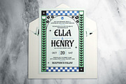 Floral Wedding Invitation Suite, an Invitation Template by The Good Store (Thumbnail 2 of 4)