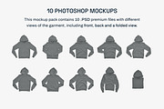 Bella Canvas Youth Pullover Mockups, a Shirt Mockup by GraphicHero (Thumbnail 2 of 9)