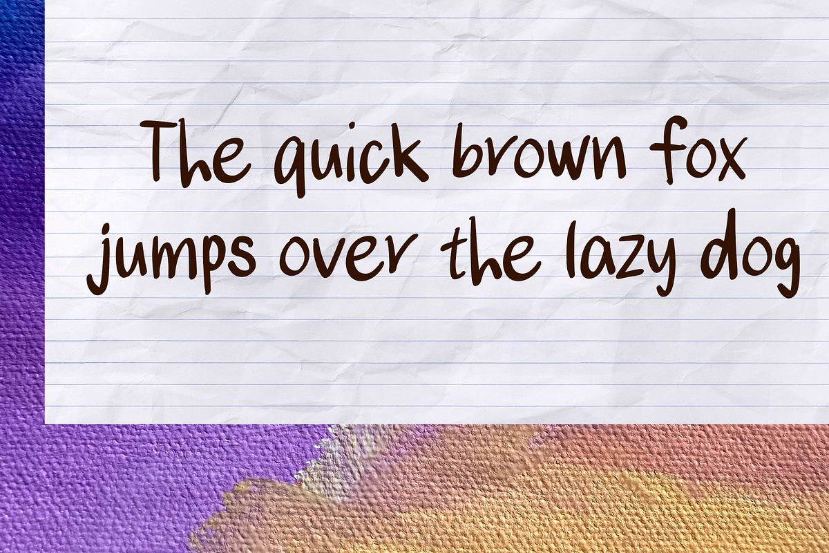 Stassi - A Handwritten Font, a Handwritten Font by Shelbeemili (Photo 3 of 4)