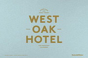 National Railway - A Rustic Font, a Sans Serif Font by Komet & Flicker (Thumbnail 12 of 15)