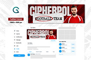 Football Social Media Pack Template, a Social Media Template by Geelator Studio (Thumbnail 4 of 6)