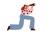 People search with magnifying glass, a Person Illustration by Good Studio (Thumbnail 2 of 6)