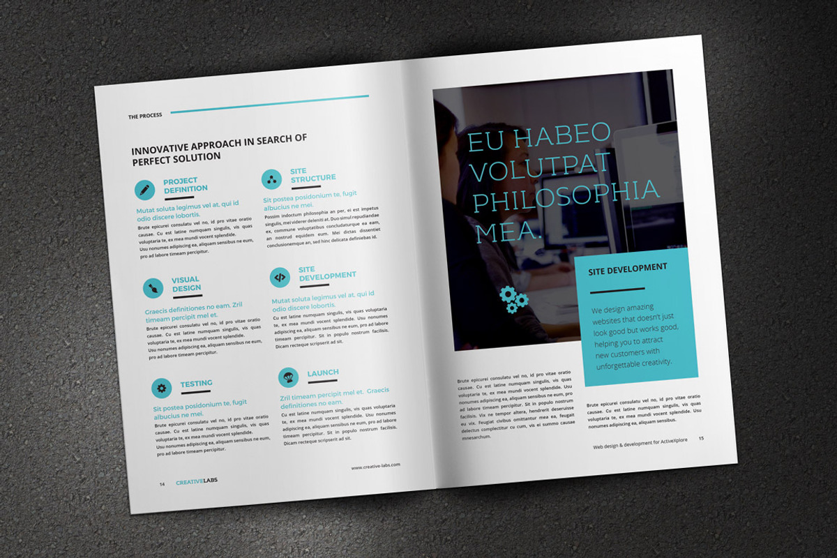 Canva Proposal, a Brochure Template by Sabin (Photo 6 of 9)