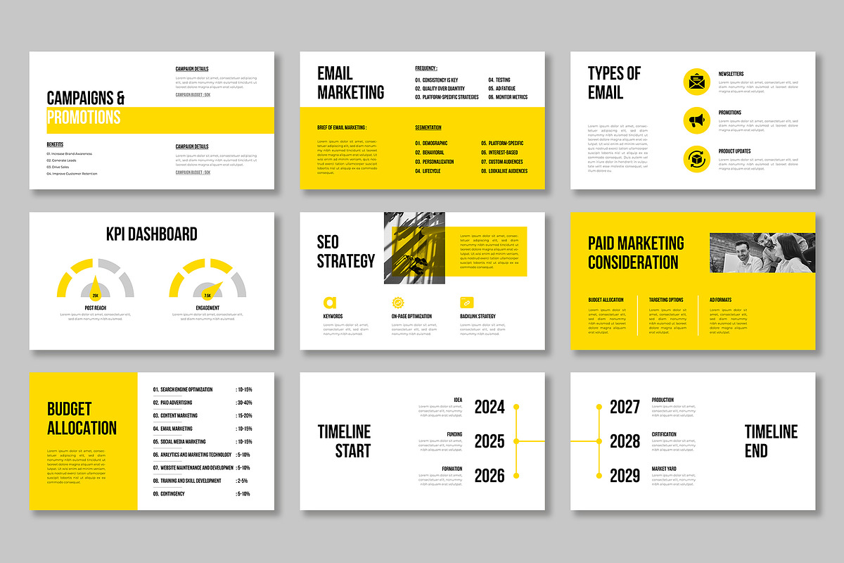 Digital Marketing Presentation, a Presentation Template by Mighty-Slide (Photo 4 of 5)