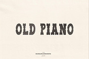 Old Piano | Hand Crafted Font, a Handwritten Font by Madeline ODonoghue Design (Thumbnail 10 of 10)