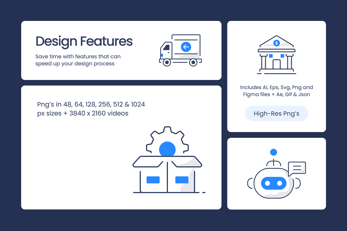 Digital Business Line Bundle Icons, an Outline Icon by Vectors Market (Photo 2 of 11)