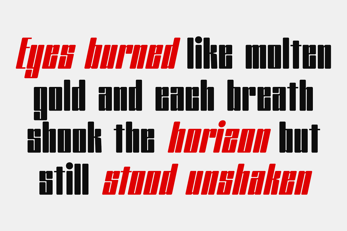 CS Vagabond – Condensed Font, a Sans Serif Font by Craft Supply Co. (Photo 3 of 8)