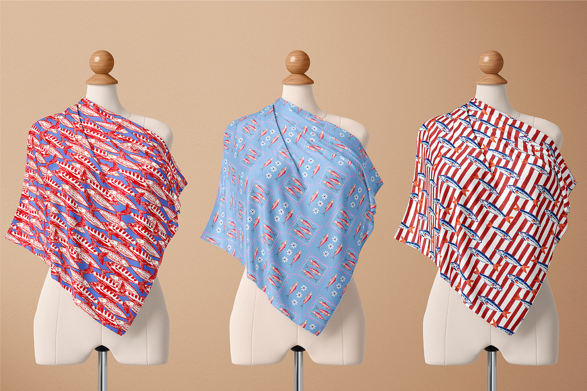 Sardine Social Club, a Pattern Graphic by MSNTY STUDIOX (Photo 22 of 30)