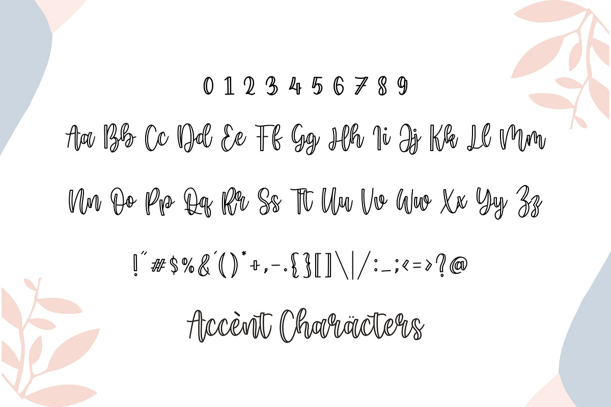 Minoline - Modern Handwritten Font, a Script Font by Balpirick Studio (Photo 6 of 7)