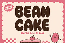Bean Cake - Playful Display Font