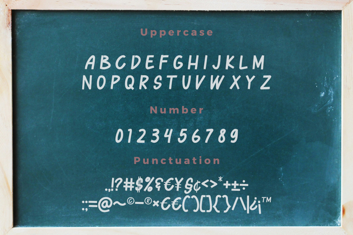 Summer Brush Font, a Sans Serif Font by Bayuktx (Photo 3 of 5)