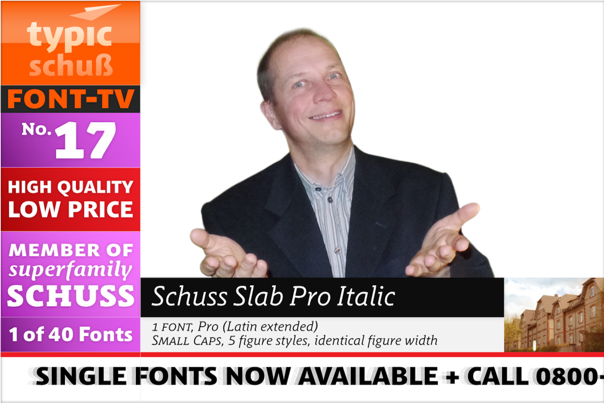 SchussSlabProItalic No.17 (1 Font) preview 3