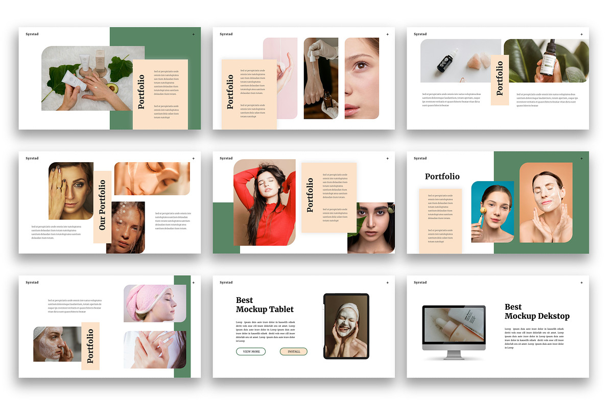 Syrstad – PowerPoint Template, a Presentation Template by kreatifreya (Photo 3 of 5)