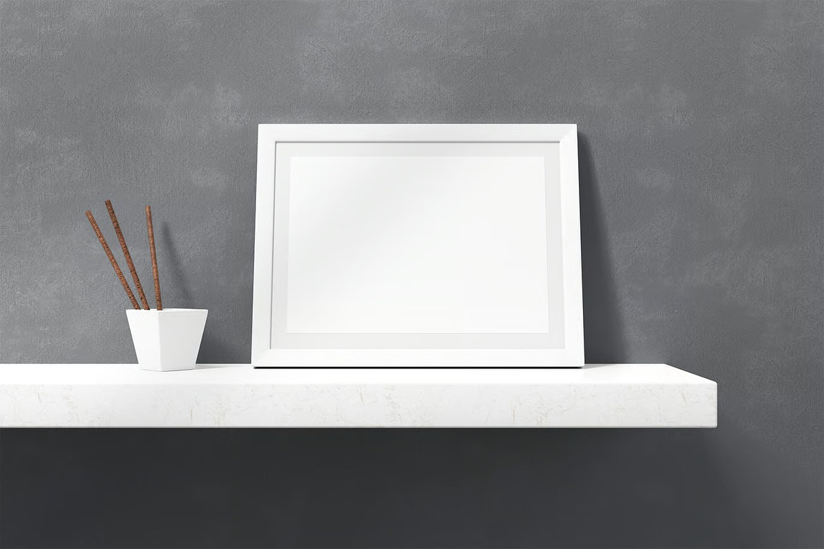 Landscape Frame Mockup, an Advertising Mockup by zpackcreative (Photo 2 of 4)