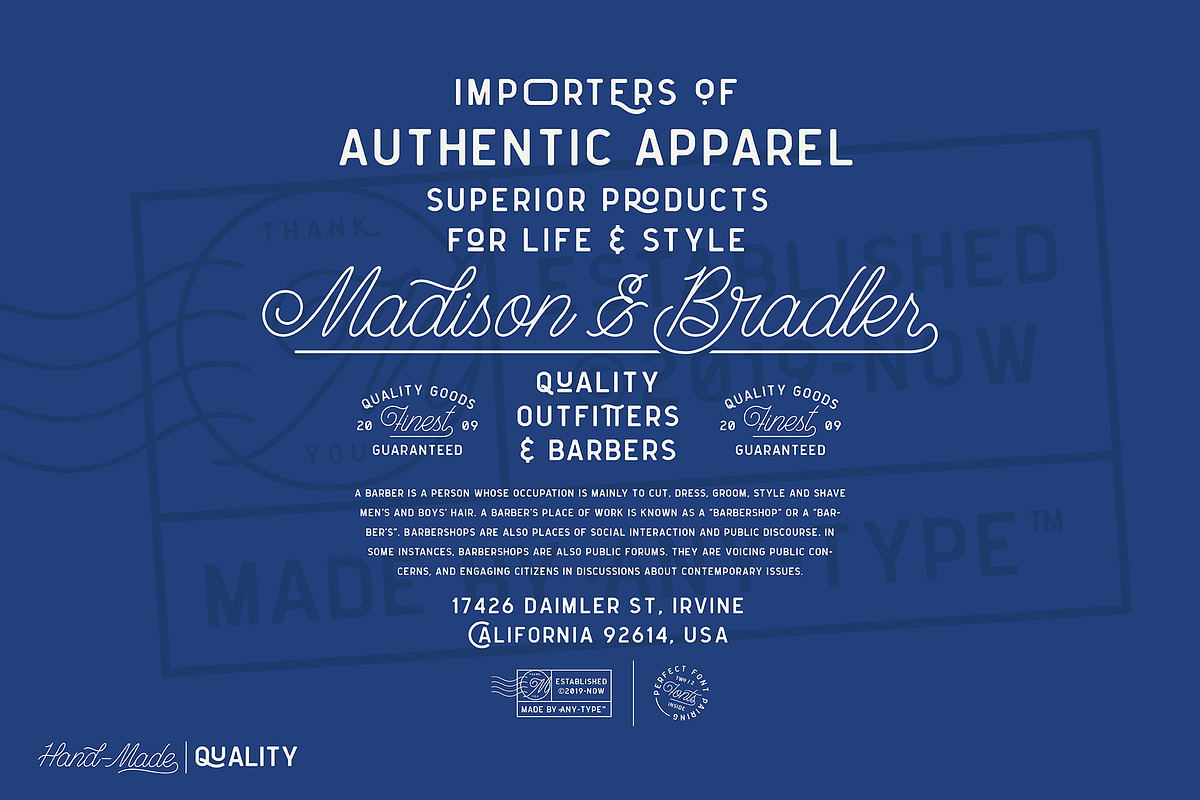 Marvelous Font Duo (Script & Sans) preview 3