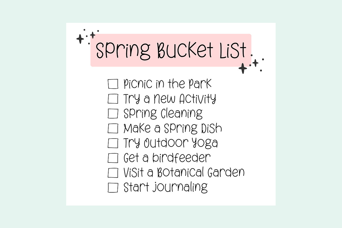 Songbird Garden - Handwritten Font, a Handwritten Font by Kaya Fonts (Photo 10 of 35)