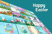 Easter Background Bundle, a Background Graphic by Digital Studio (Thumbnail 3 of 3)