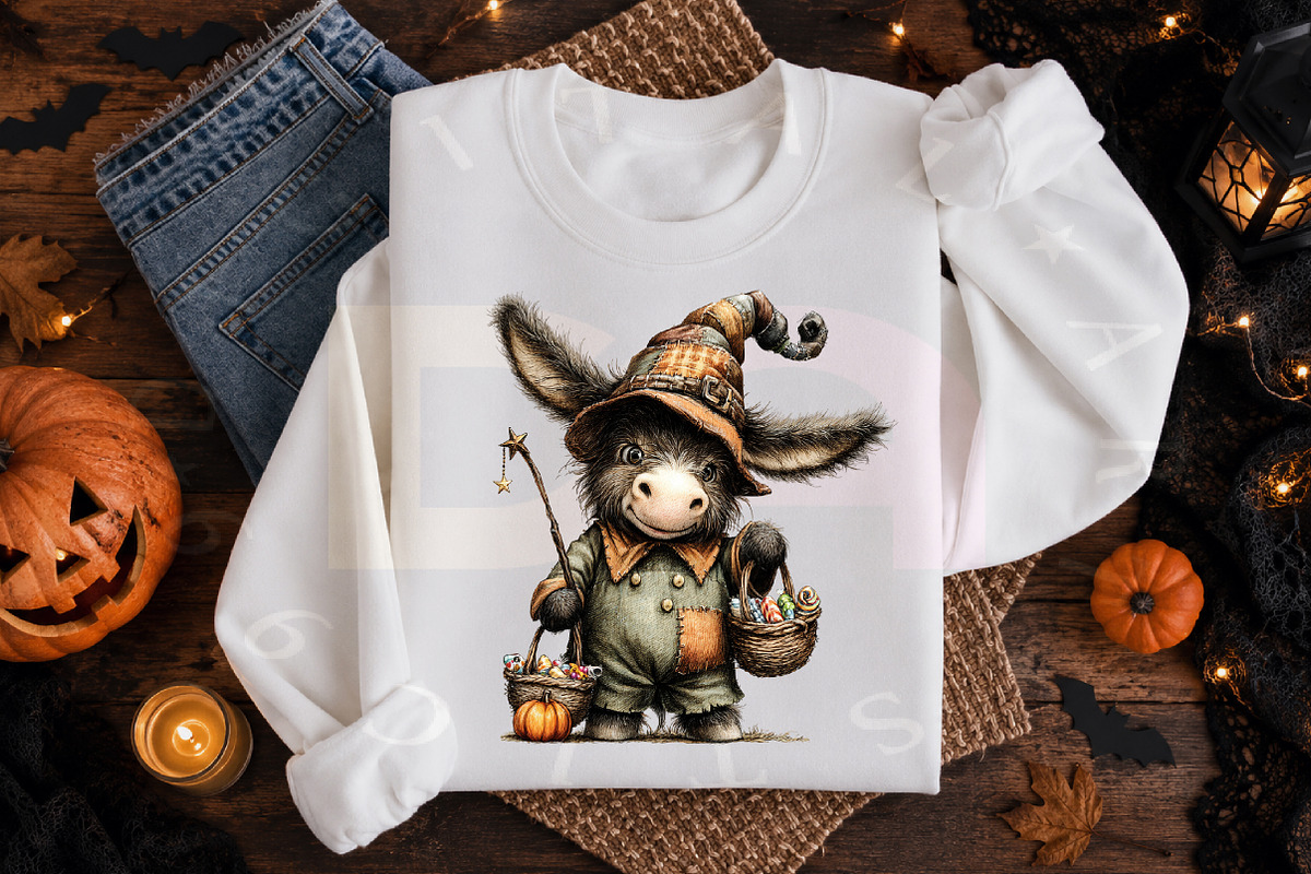 Whimsical Funny Halloween Animals, a Transportation Illustration by Digital Artistic99 (Photo 6 of 7)