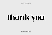 Trotty Elegant Serif Font Family, a Serif Font by Artiveko (Thumbnail 8 of 8)