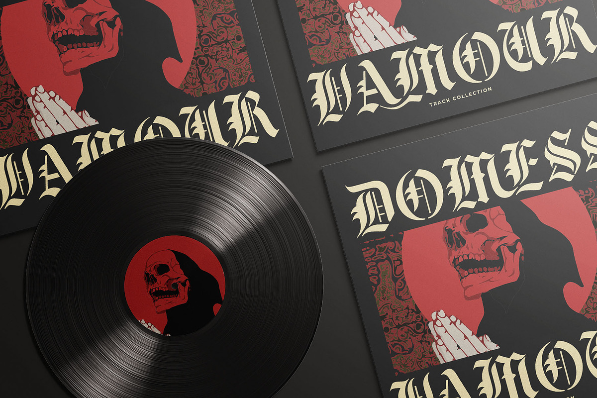 Black Face Typeface, a Blackletter Font by alit design (Photo 10 of 17)