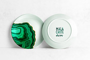 10 Malachite & Gold Mineral Textures, a Texture Graphic by CatJello Graphics (Thumbnail 11 of 21)