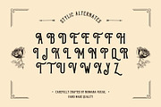 Vintage Rough, a Serif Font by Nirmana Visual (Thumbnail 7 of 10)