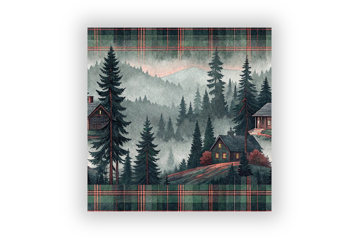 Elegant Plaid Cozy Pattern Bundle, a Pattern Graphic by FloridPrintables (Photo 6 of 8)