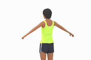 Low Poly Woman Exercise RIG, a Characters & Person 3D Model by Daniel Mikulik (Thumbnail 2 of 14)