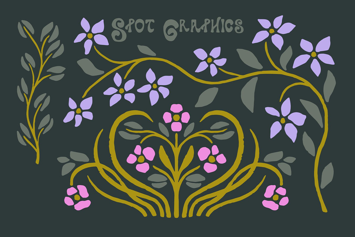 Art Nouveau Graphics & Font, a Graphic by Liz Kohler Brown (Photo 29 of 33)
