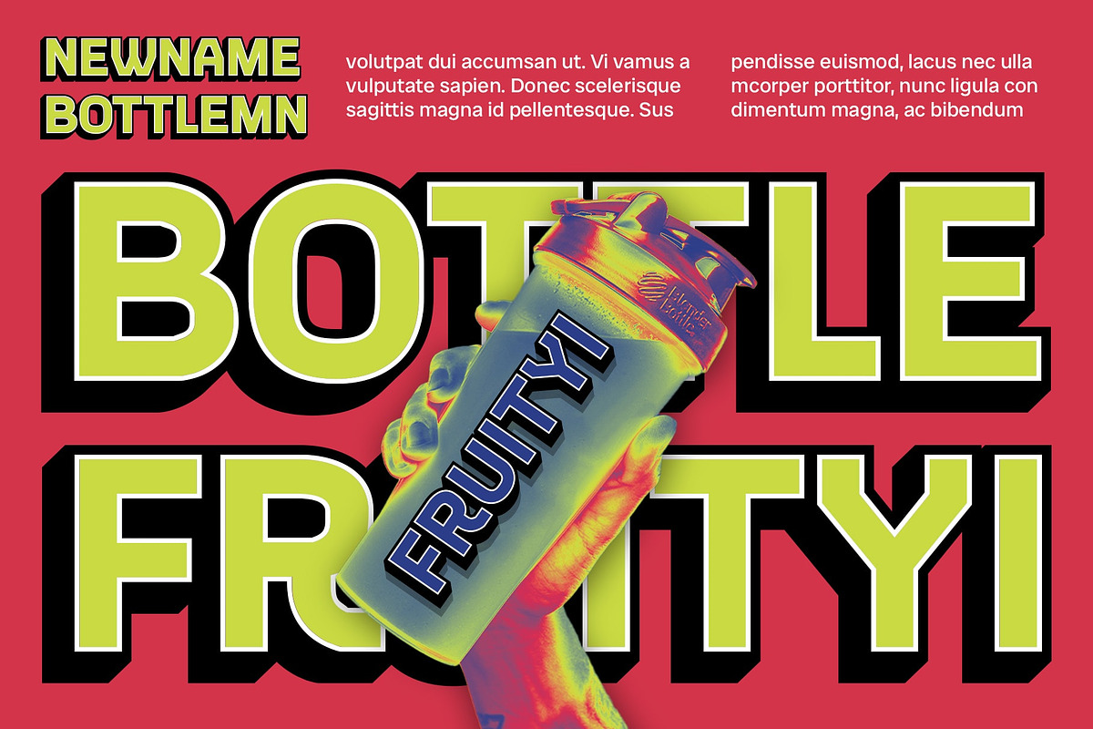 CS Halsey 3D, a Sans Serif Font by Craft Supply Co. (Photo 6 of 8)