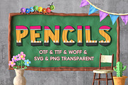 Back To School - 6 Color Fonts, a Graphic by Adalin Shop (Thumbnail 2 of 19)