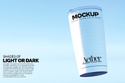 Cone Shaped Silver Tumbler Mockups, a Cups & Container Mockup by Banana Mockups (Thumbnail 5 of 6)