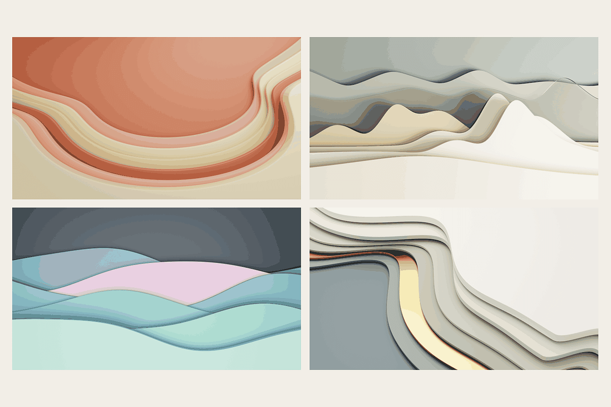 Paper Relief - 12 4K Loops, a Background Graphic by Photocreo Michal Bednarek (Photo 6 of 7)